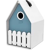 Emsa 517478 Vogelhaus/Nistkasten Für Kleinsingvögel, altblau