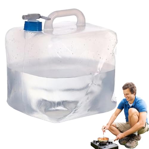 Genérico de Agua para Camping,Garrafa Plegable de 10L | Cubo de Agua Plegable | para Pesca Picnic Supervivencia Mochilero Viaje Playa Senderismo Acampada al Aire Libre