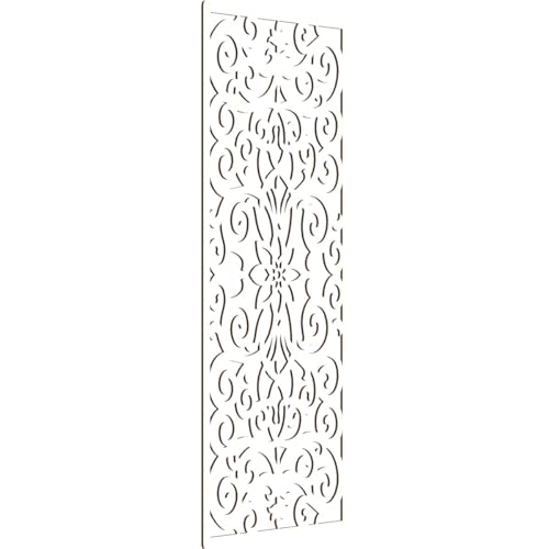 Image of Buel Decorative Fretwork Wood Wall Panels, Birch