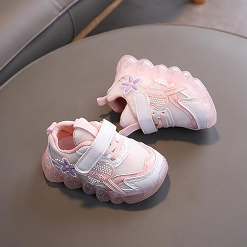 Chaussures de sport légères pour filles à lumières LED intégrées et confort bébé - 4