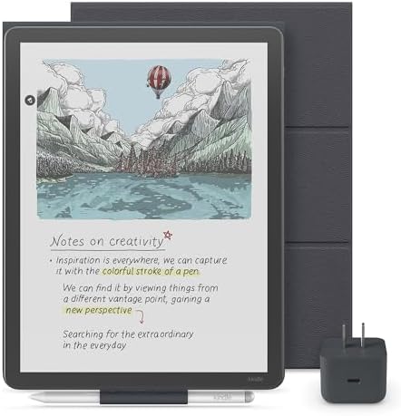 【未使用に近い】Kindle Scribe 64GBプレミアムペン&リモコン付き New Amazon Kindle Scribe Essentials Bundle - New Amazon Kindle