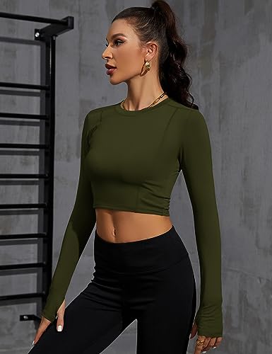 Image of Loovoo Women Workout Shirts, 1 /2 /3 Pack Short Sleeve Compression Tee | Tight Fit Gym Basic Tops, Athletic Quick Dry Crew Neck 4-Way Stretch, Flat Seams Ideal for Yoga, Gym, Running and Daily Wear