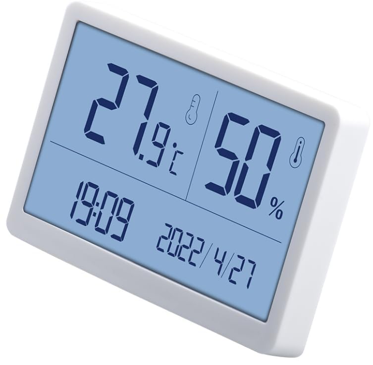 GM1372 Tempand Humidity Meter (Magnetic Suction+Adhesive Backing)