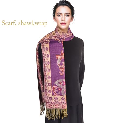 Paisley Pashmina Shawl Wraps for Women Evening Dresses Elegant Soft Rave Scarf Festival Lightweight Scarves Shawls4