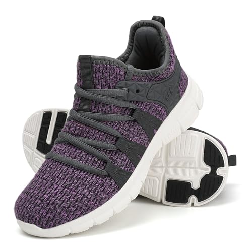 Image of INZCOU Running Shoes Lightweight Tennis Shoes Non Slip Gym Workout Shoes Breathable Mesh Walking Sneakers