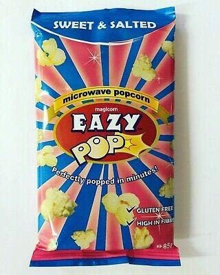 Eazy pop Microwave Popcorn - Sweet & Salted - 85g - (Pack of 3)