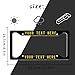 Custom License Plate Frames Personalized License Plate Frame Custom License Plate Holder with Any Text Photo Logo 12
