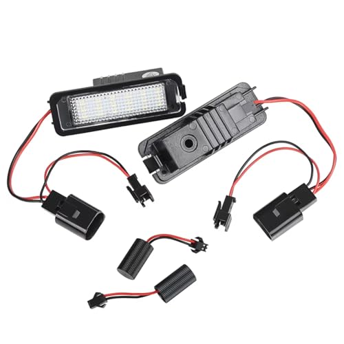 Image of LASDHYC Licence Plate Lamp Compatible With VW For Polo For Eos For Lupo License Plate Light 1K8943021, 7L6943021, 1K8943021B, 1K8943021C