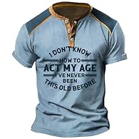 COMFORTABLE CASUAL SHIRTS--Full cut provides roomier fit, O/V-neck provides a nonrestrictive fit and short-sleeve allows for a wider range of motion ASIAN SIZE: Multi-colors and size for choice, you can always find the most suitable one,Please refer ...