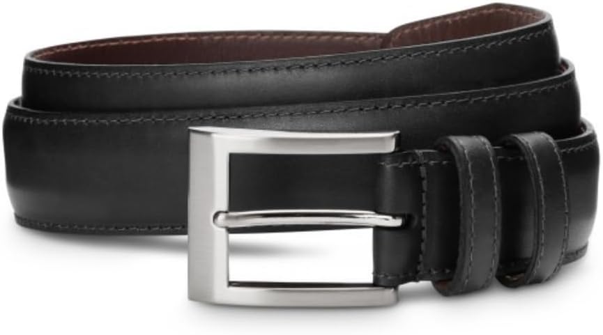 Men's Wide Basic Dress Belt