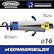 Artago 61 Bodenanker Wandanker Fahrrad Motorrad Garage, Diebstahlsicherung mit Zulassung Sold Secure Gold, speziell plattierte Dübel, 10 mm Basis, Blau