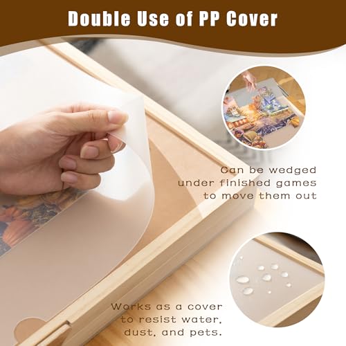 Planche de puzzle 1000 pièces inclinable pour protéger vos progrès - 5