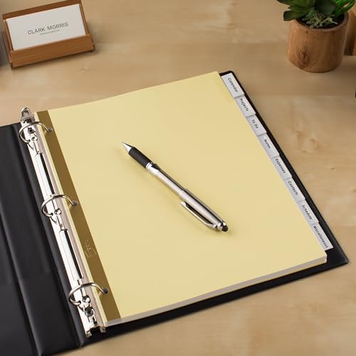 Avery 11115 Big Tab Insertable Dividers For 3 Ring Binders, 8-Tab Set thumb #7