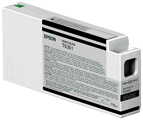 Epson UltraChrome HDR Ink Cartridge - 700ml Photo Black (T636100)