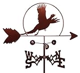 SWEN Products Pheasant Bird Weathervane (Roof Mount Included)