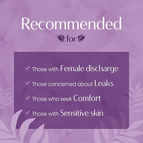 Tinkle Eco-Luxe Organic Biodegradable Panty Liners for Girls & Women Daily Use, Natural Soft Cotton Ultra-Thin, 155mm, Small, 60 Liners, For Discharge Leakage Spotting & Odour... - Image 2