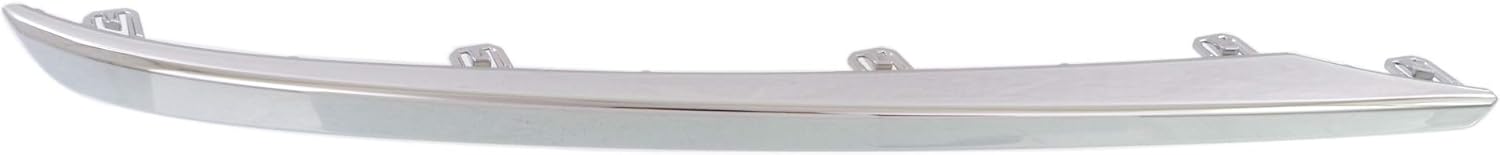 Evan Fischer Front Bumper Trim Compatible With 2015-2017 Acura TLX Chrome Driver Side, Outer