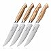 Cangshan OLIV Series 501653 Swedish 14C28N Steel 4-Piece Fine-Edge Steak Knife Set