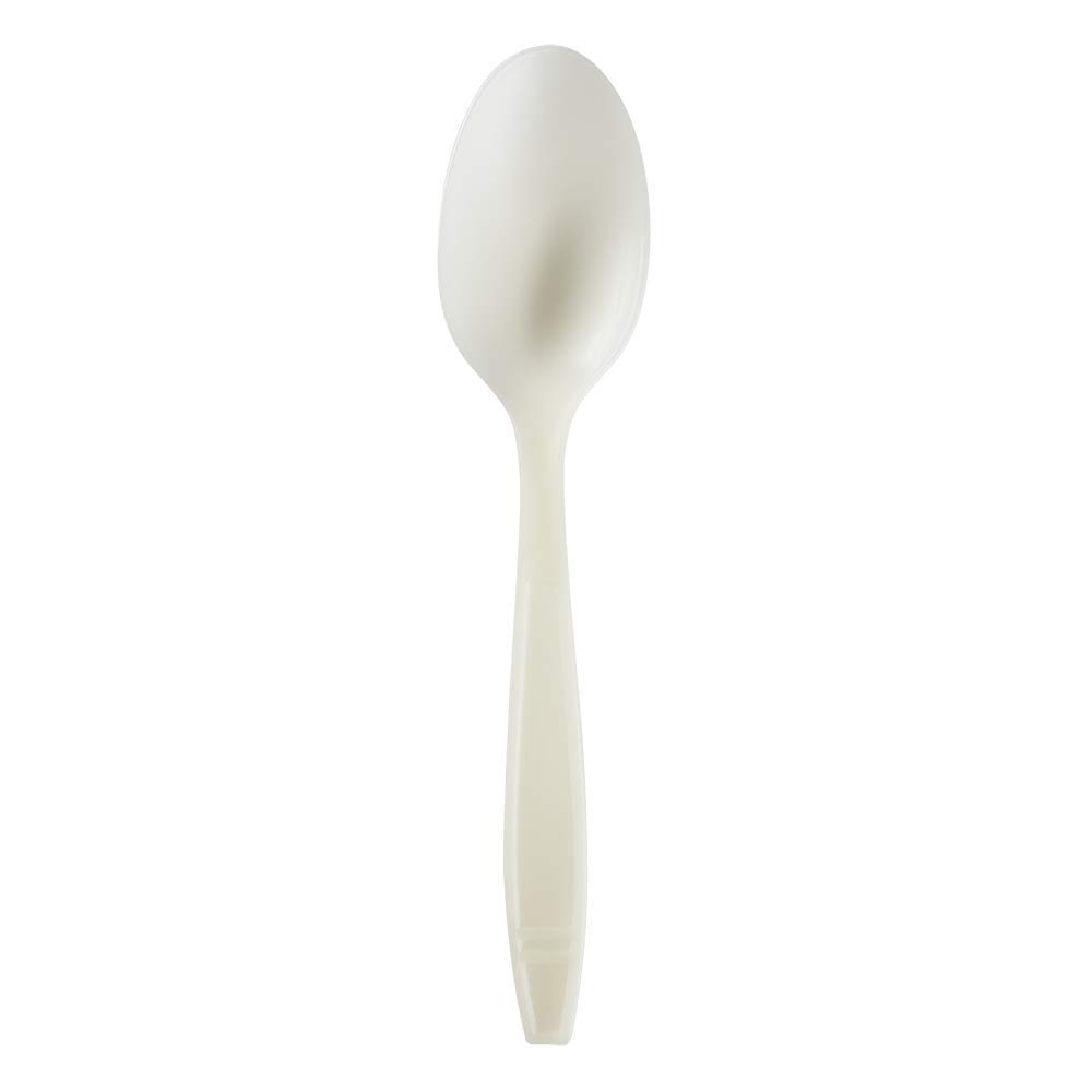 Karat Earth KE-U2033 Bio Based Heavy Weight Wrapped Tea Spoon - Natural (Case of 1000)