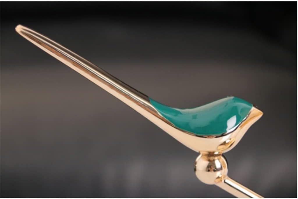 Clock Mute Desktop Quartz Watch Living Room Decorative Clock(E)