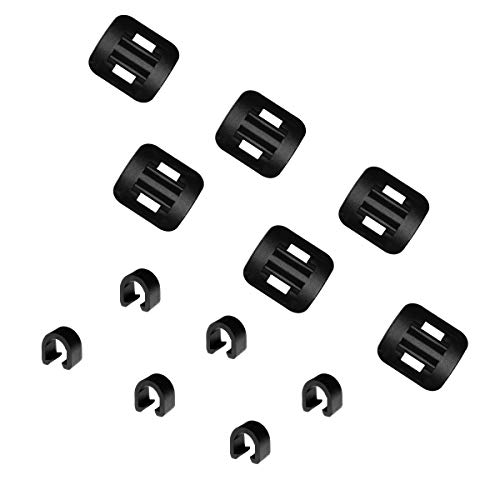 Farbetter Alloy Stick-On Guides W/C-Clips, C-Clips Clamps Housing Hose Guide