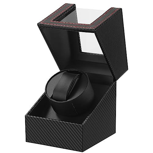 LINGFANSTORE Scatola Carica Orologio Automatico in Cuoio