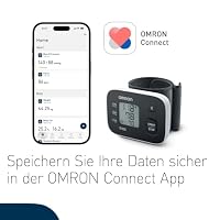 OMRON RS7 Intelli IT digitales Handgelenk-Blutdruckmessgerät mit Bluetooth – Ansicht 3