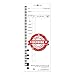 Pyramid Time Systems - Authentic Time Cards (44100-10) for Pyramid Models 4000, 4000PRO, 4000PROK, 5000HD & 5000 Auto Totaling Time Clocks, Single Sided Time Sheets (3.5 x 9 in) -100 Time Cards