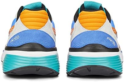 PUMA Women's RS-Metric Sneaker, White-Vibrant Orange, 10.5 | Image 1