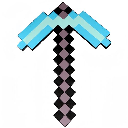 Rcxnm Spiel Schwert und Spitzhacke, 2 Sätze, Blau und Schwarz-45cm