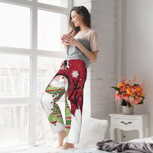 Pantalon de pyjama ample résolvant le problème des nuits froides grâce au polyester isolant