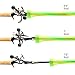 SF Fishing Spinning Rod Socks Braided Mesh Rod Sleeve Cover Protector Pole Gloves Six Colors 6PCS Fit Spinning Rod 6-1/2FT to 7-1/2FT