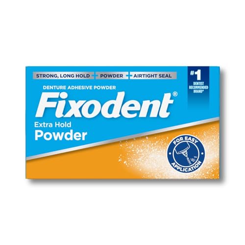 Fixodent Fixodent Denture Adhesive Powder Extra Hold Extra Hold 2.7 Oz