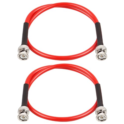 Cable BNC macho anticaída de señal para osciloscopios y analizadores coaxiales RG8X de 2 pies
