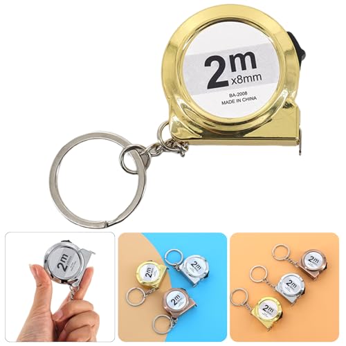 Cinta métrica miniatura de 2 m con carcasa ABS y acero carbono miniatura 2