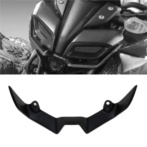 Aile aérodynamique avant protégeant des projections de route sur Yamaha MT 125