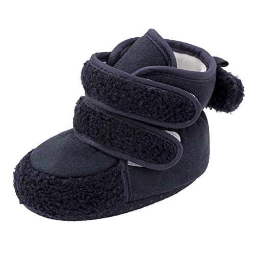 Baby Boy Shoes Girls and Boys Warm Shoes Soft Booties Comfortable Boots Infant Toddler Warming Home Shoes Snow Boots