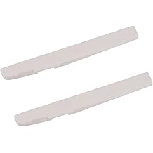 WANDIC 2PCS 6 String Folk Acoustic Guitar Buffalo Bone Bridge Saddle for Taylor Martin Guitar Parts