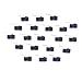 Cylewet 20Pcs AC 5A/125V 3A/250V Long Straight Hinge Lever Arm Micro Limit Switch SPDT 3 Pins for Arduino (Pack of 20) CYT1110