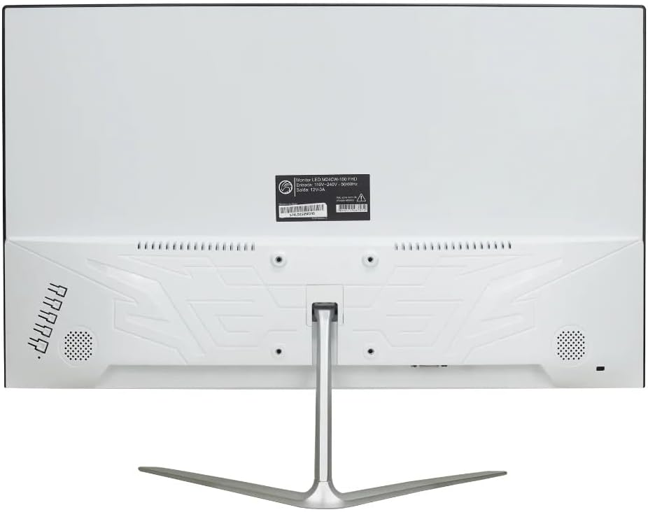 MONITOR GAMER LED CURVO BRANCO BRAZILPC 23.8 FULL HD 100HZ FRAMELESS