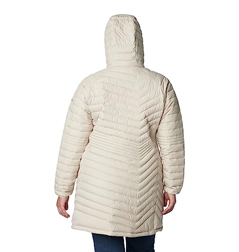 Image of Columbia Women Solid Powder Lite Mid Jacket Hoodie