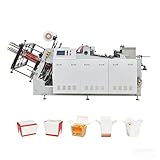 Automatic Paper Box Forming Machine for Takeout Snack and Food Packaging Designed for Commercial and Industrial Production Lines