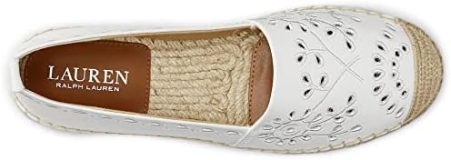 Lauren Ralph Lauren Cameryn Eylt Espadrilles Flat Snow White 11 B (M) | Image 1