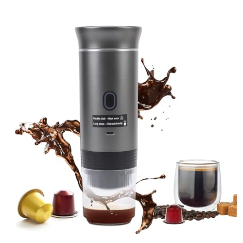 Cafetera portátil automática con batería 120 mL miniatura 3