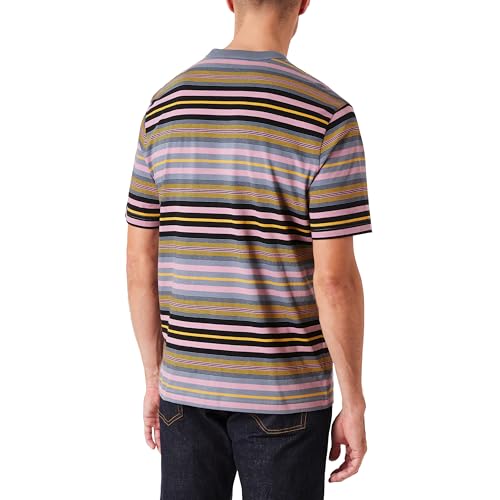 Paul Smith Ps Pual Smith Men's Regular Fit Stripe Short Sleeve T-Shirt2
