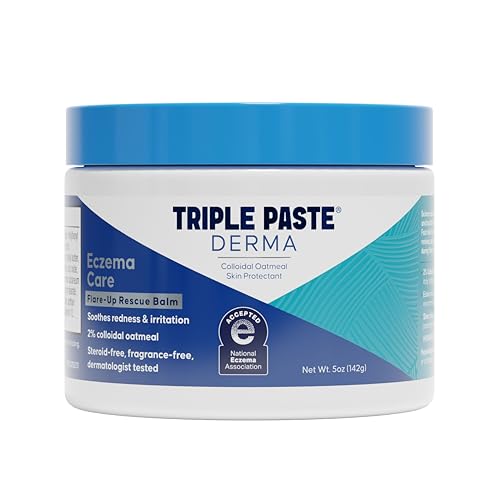 Image of Triple Paste Derma Eczema Rescue Balm, Colloidal Oatmeal 2% & Ectoin, 5 oz