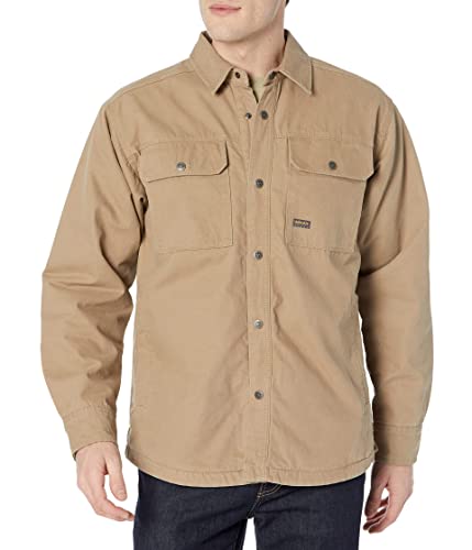 Image of ARIAT mens Rebar Classic Canvas Shirt Jacket