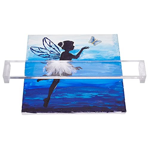 Benecreat Acrylic Artist Leaning Bridge Hand, 43Cm/17 Inch Clear Wrist Rest Creative Artist Bridge For Keyboard, Painting, Sketching And Drawing #TOP20