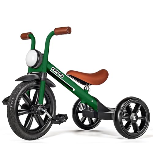 KRIDDO Kids Tricycles Age 2 Years to 5 Years, 12