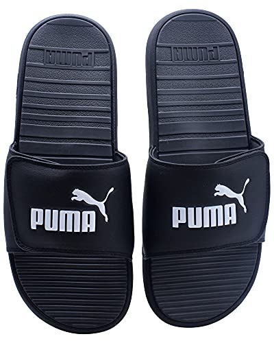 Puma Cool Cat V - Adjustable Puma Black/Puma White 2 7 D (M) #TOP19